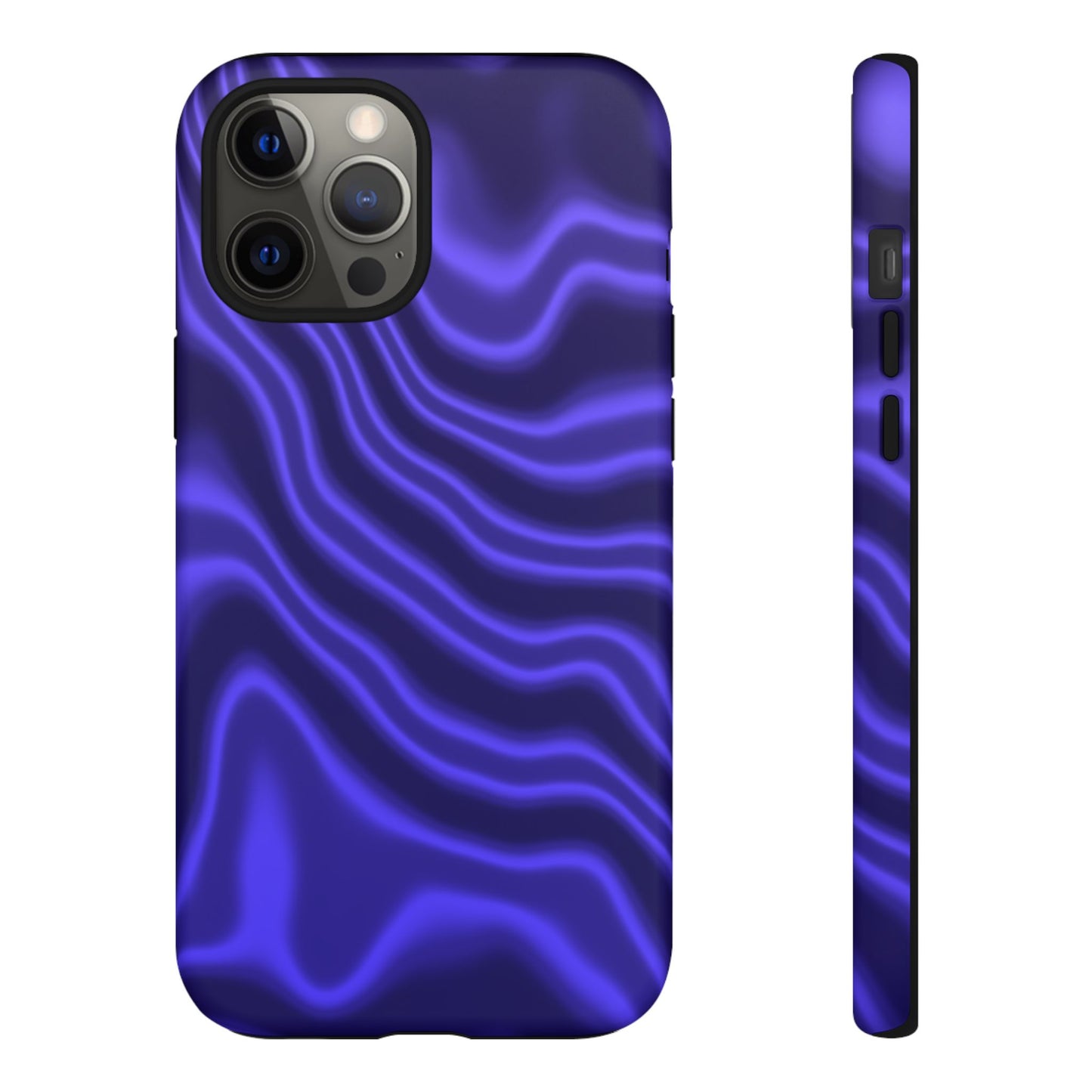 Neon Purple Flow Tough Phone Case