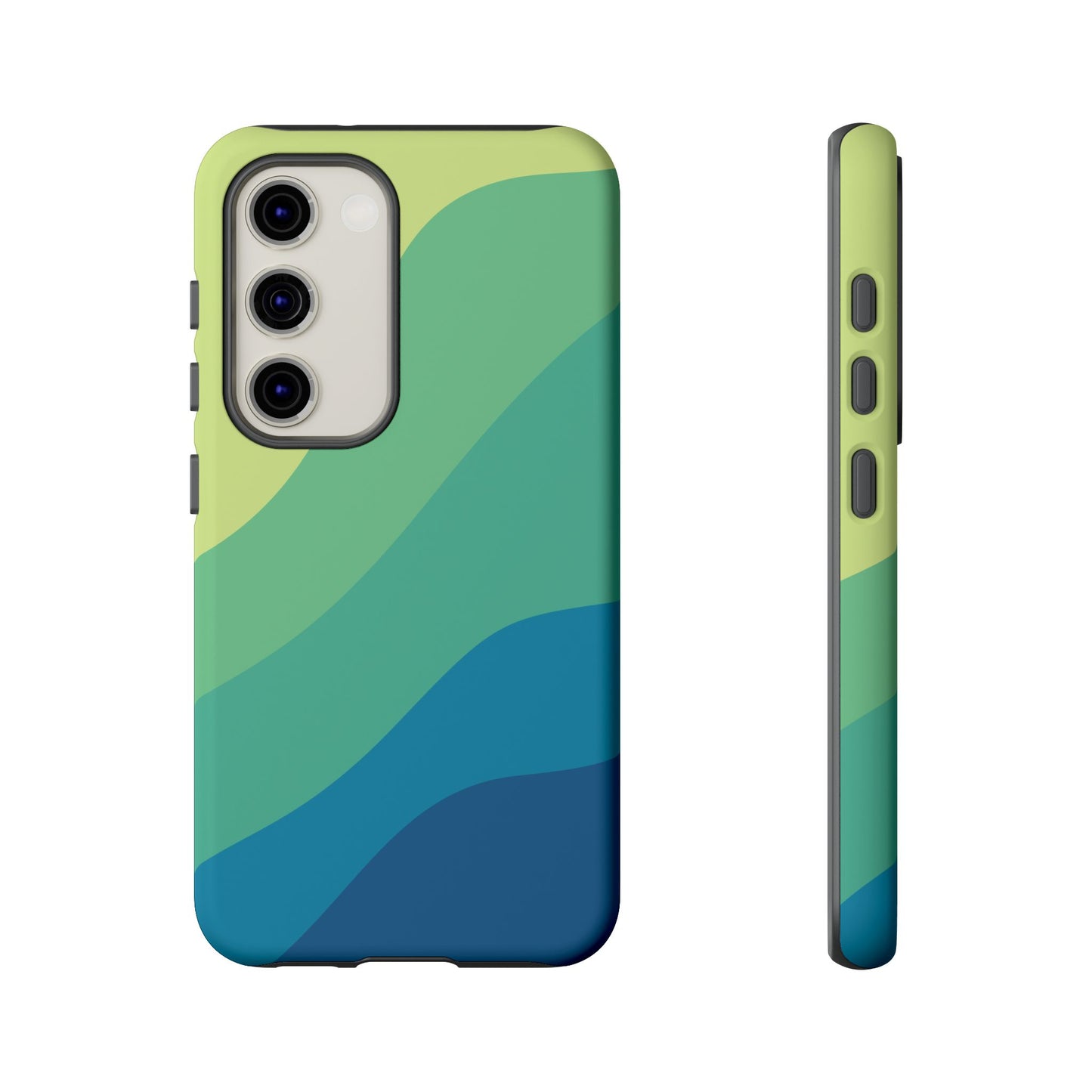Coastal Green Wave Tough Phone Case