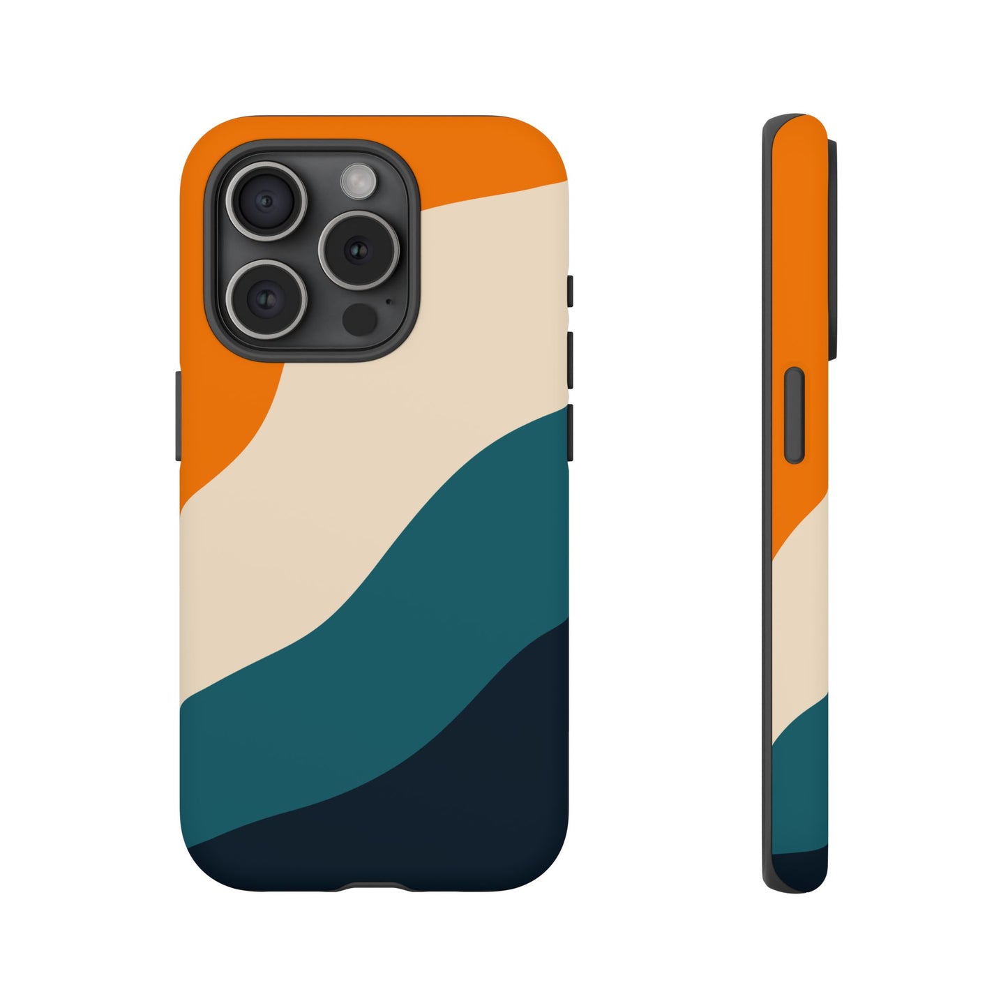 Blue Tide Wave Tough Phone Case