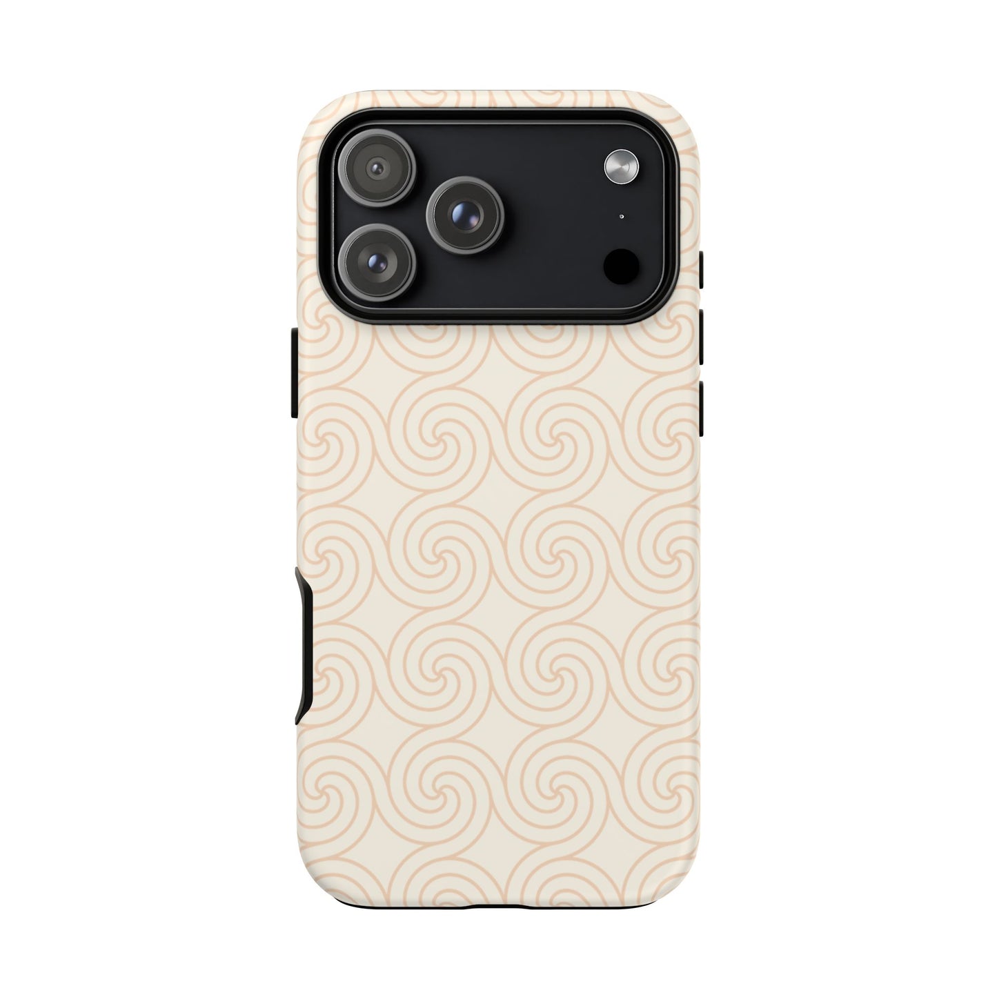 Soft Sand Spiral Tough Phone Case