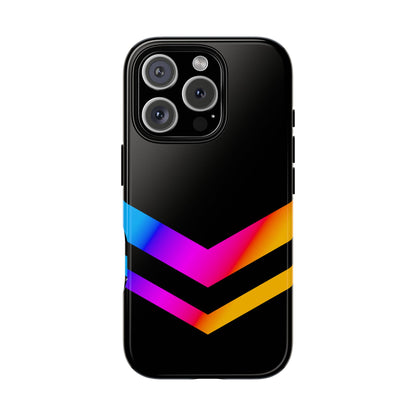 Neon V-Stripe Tough Phone Case