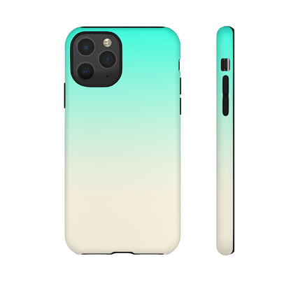 Aqua Cream Gradient Tough Phone Case
