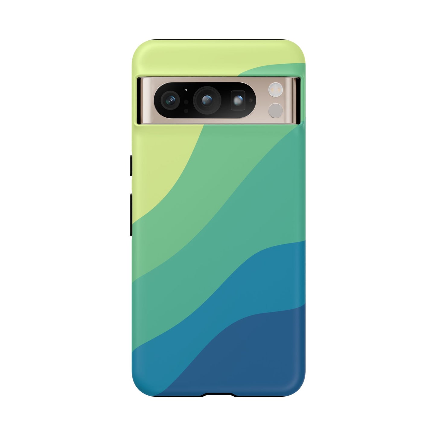 Coastal Green Wave Tough Phone Case