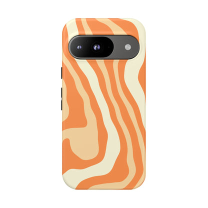 Peach Cream Swirl Tough Phone Case