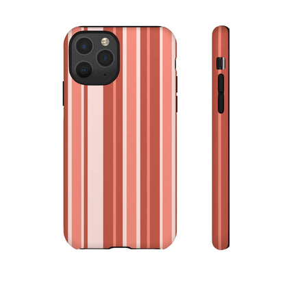 Terracotta Stripe Tough Phone Case