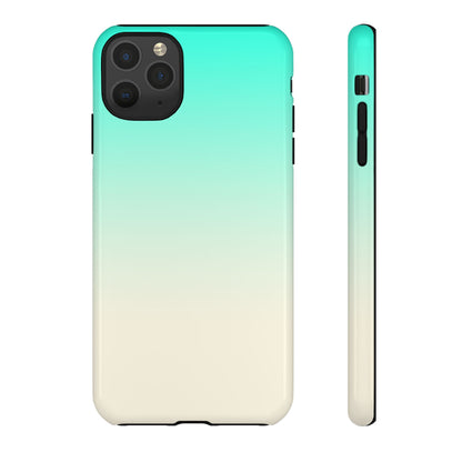 Aqua Cream Gradient Tough Phone Case