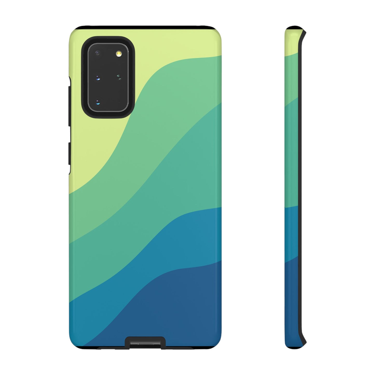 Coastal Green Wave Tough Phone Case