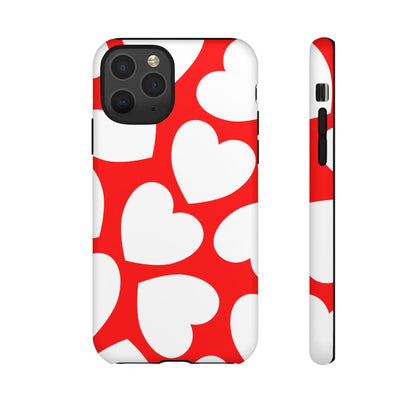 Love Pop Red Heart Tough Phone Case