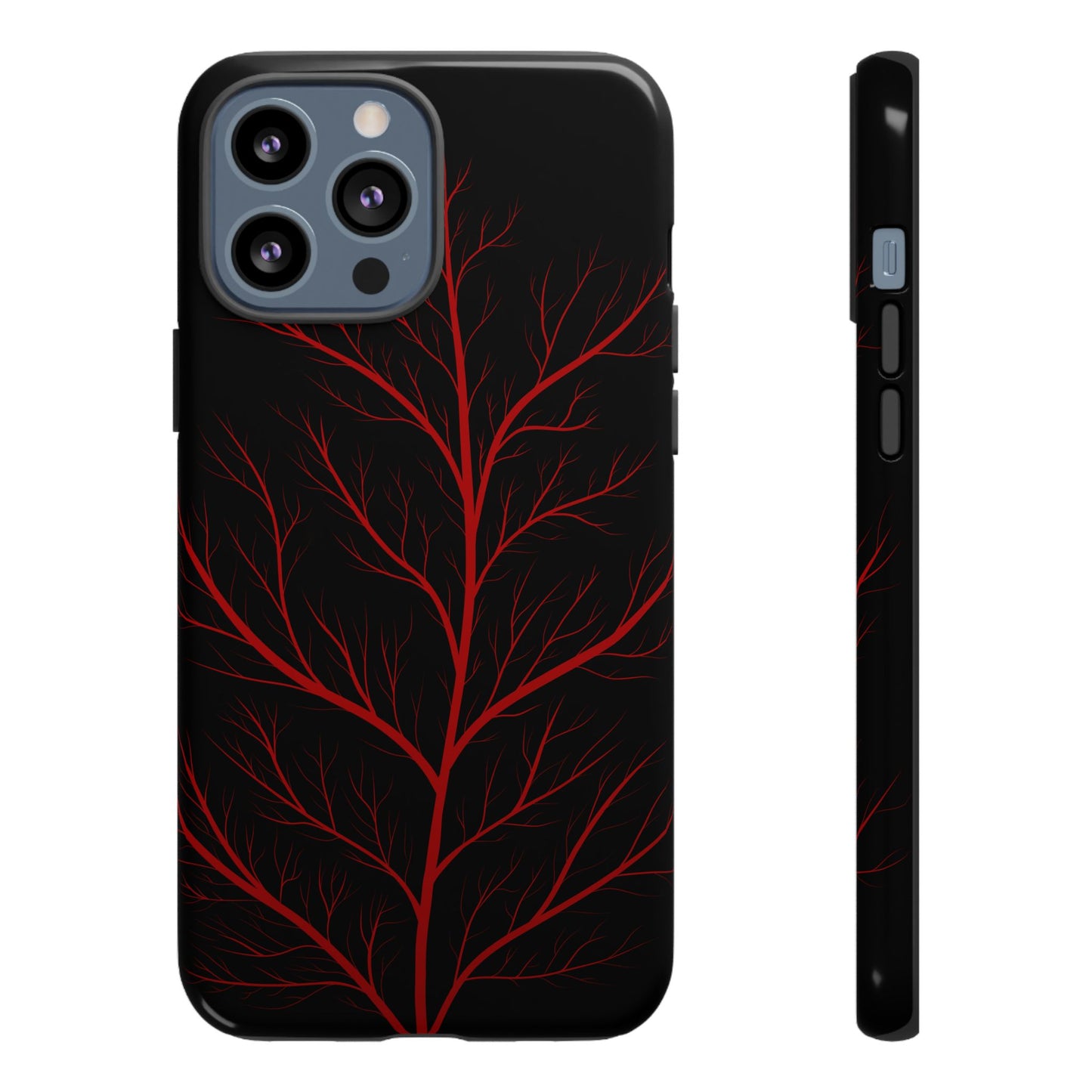 Crimson Branch Tough Phone Case