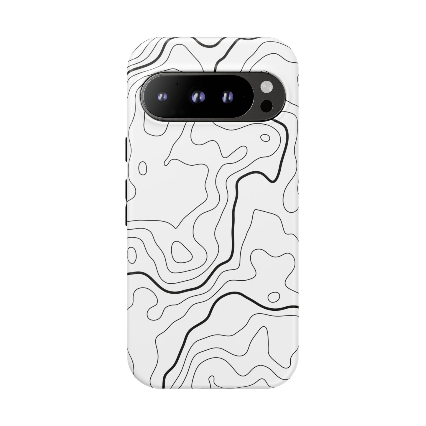 Minimal Topographic Tough Phone Case