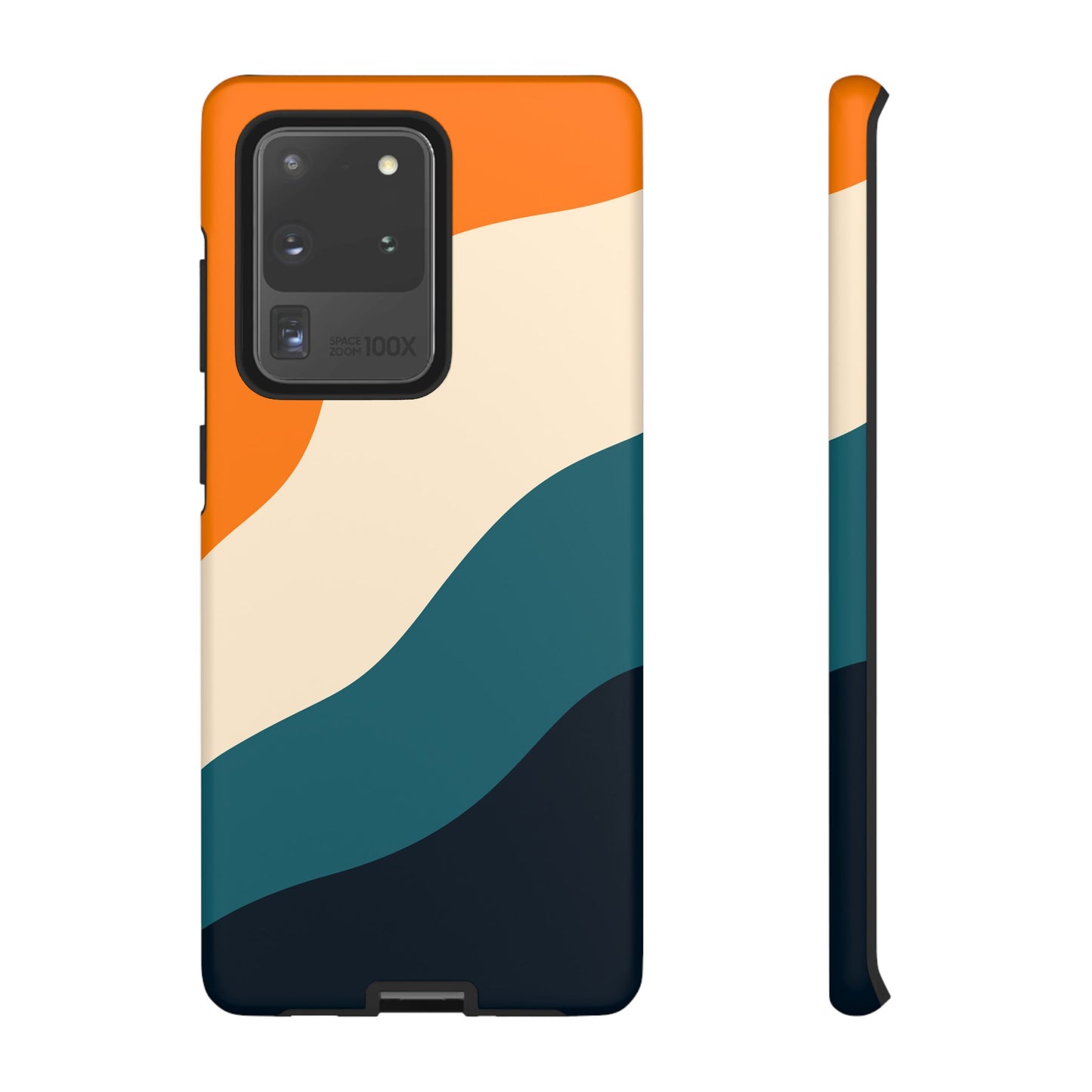 Blue Tide Wave Tough Phone Case