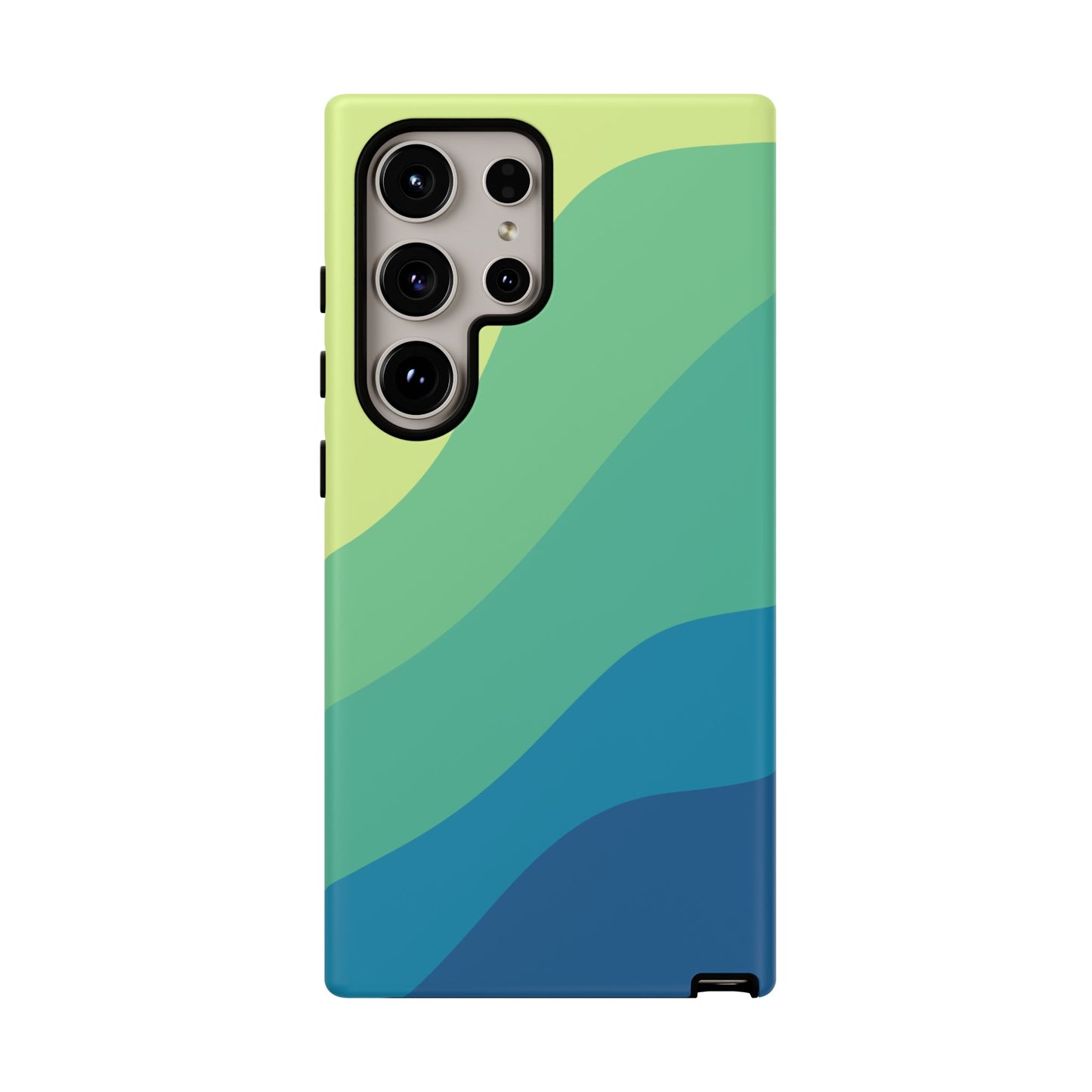 Coastal Green Wave Tough Phone Case