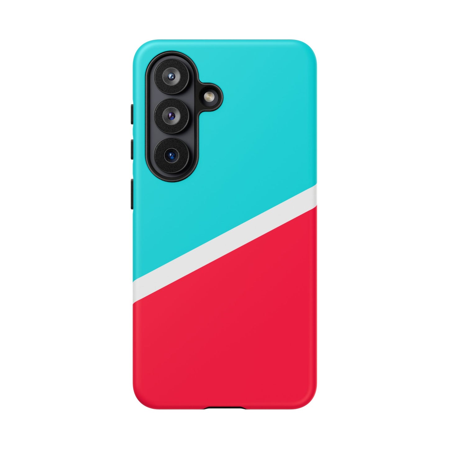 Aqua Pop Colorblock Tough Phone Case