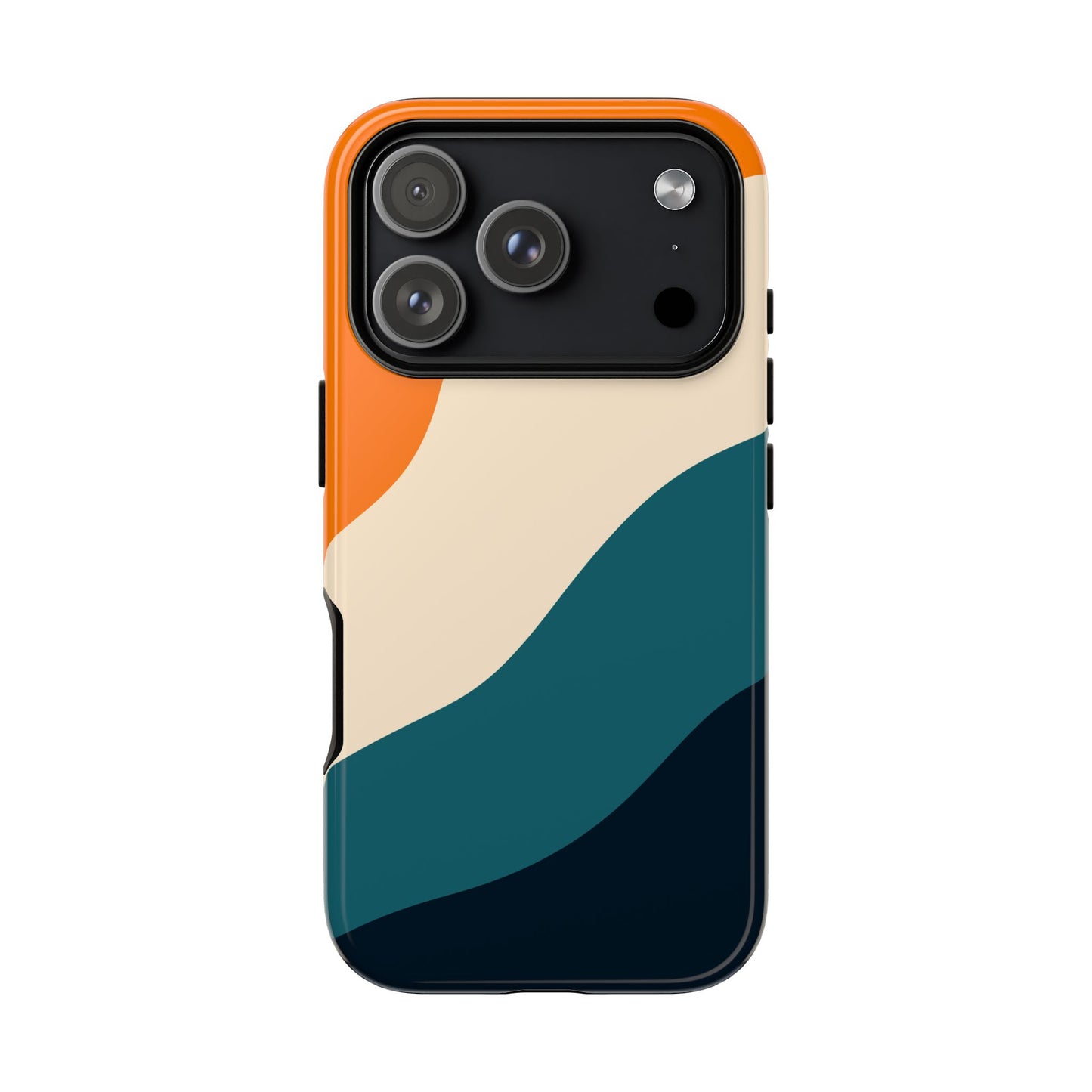 Blue Tide Wave Tough Phone Case
