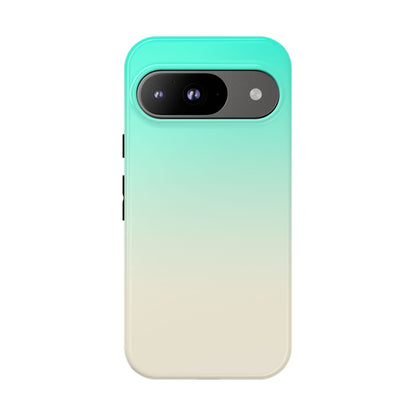 Aqua Cream Gradient Tough Phone Case