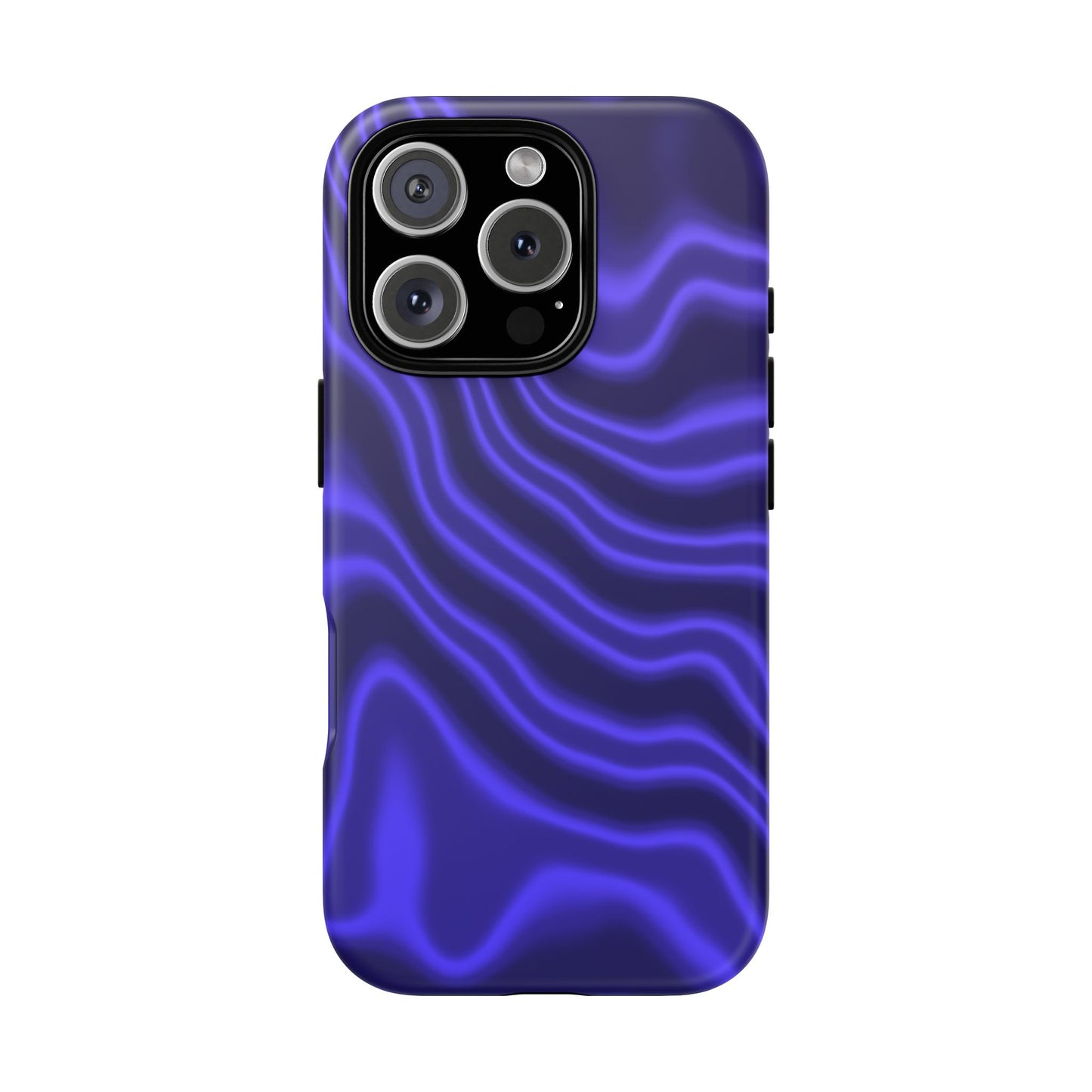 Neon Purple Flow Tough Phone Case