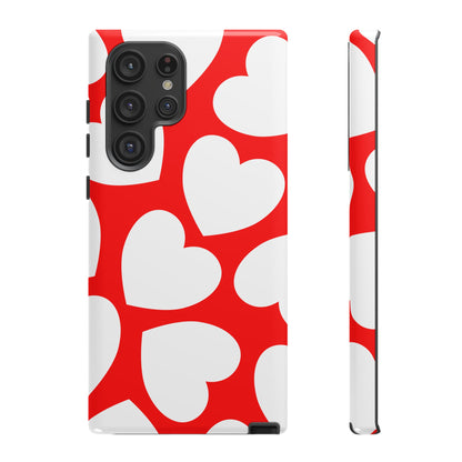 Love Pop Red Heart Tough Phone Case