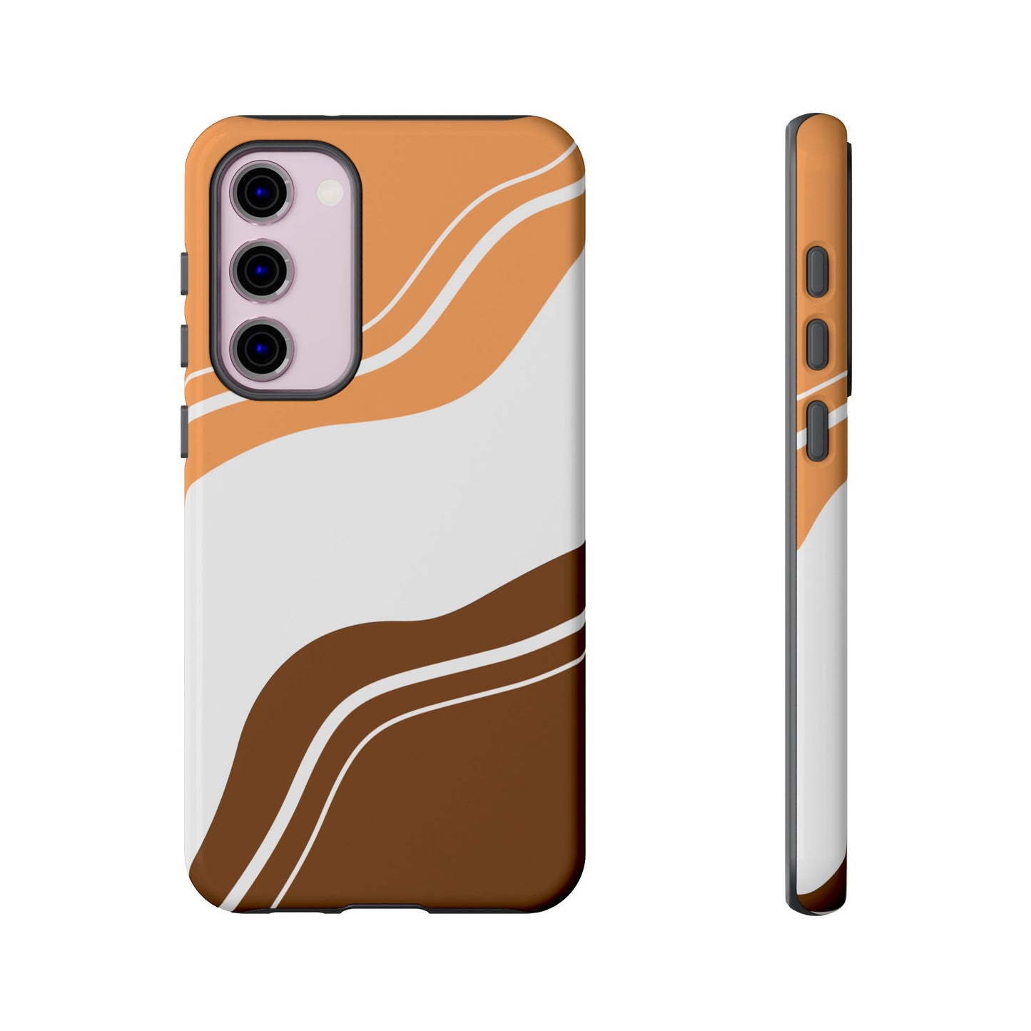 Caramel Cream Wave Tough Phone Case