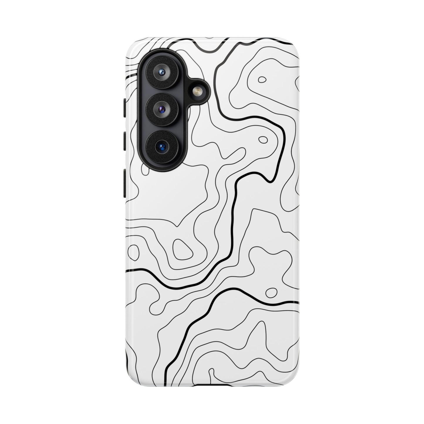Minimal Topographic Tough Phone Case