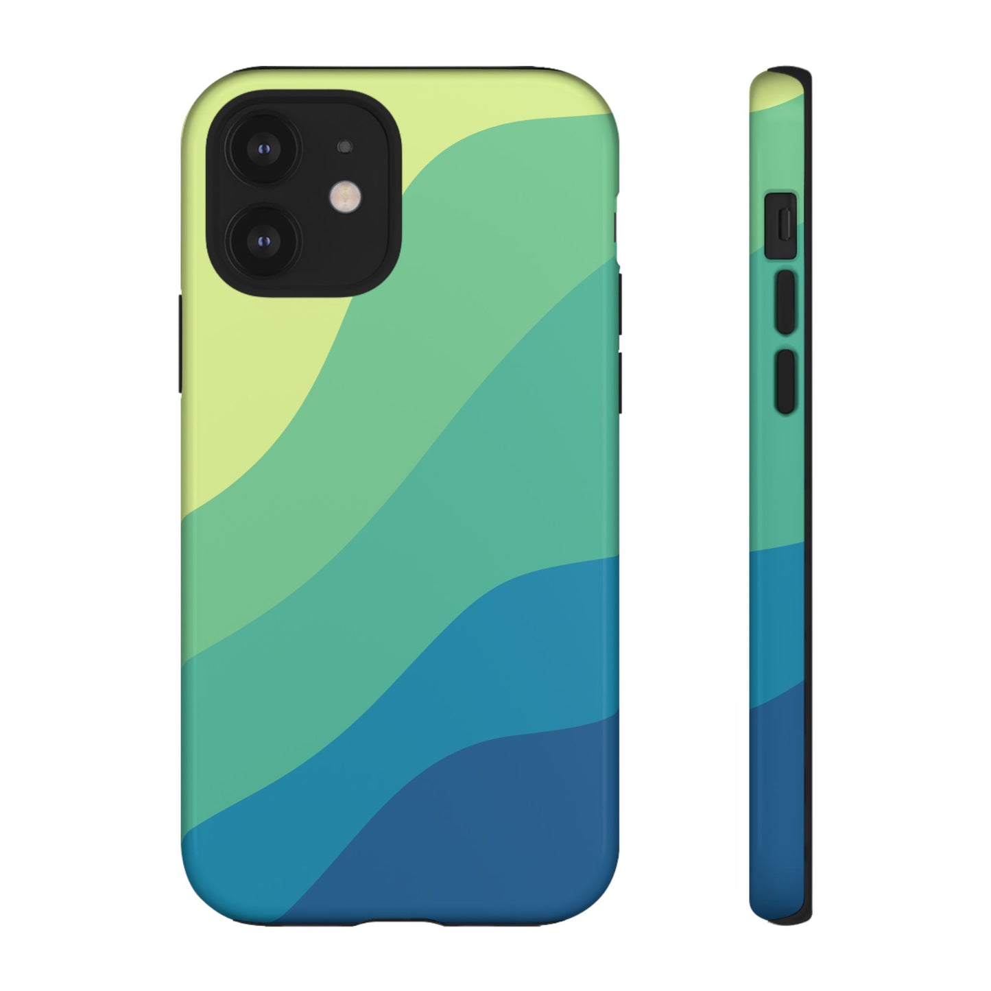 Coastal Green Wave Tough Phone Case