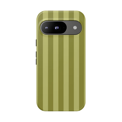 Olive Stripe Tough Phone Case