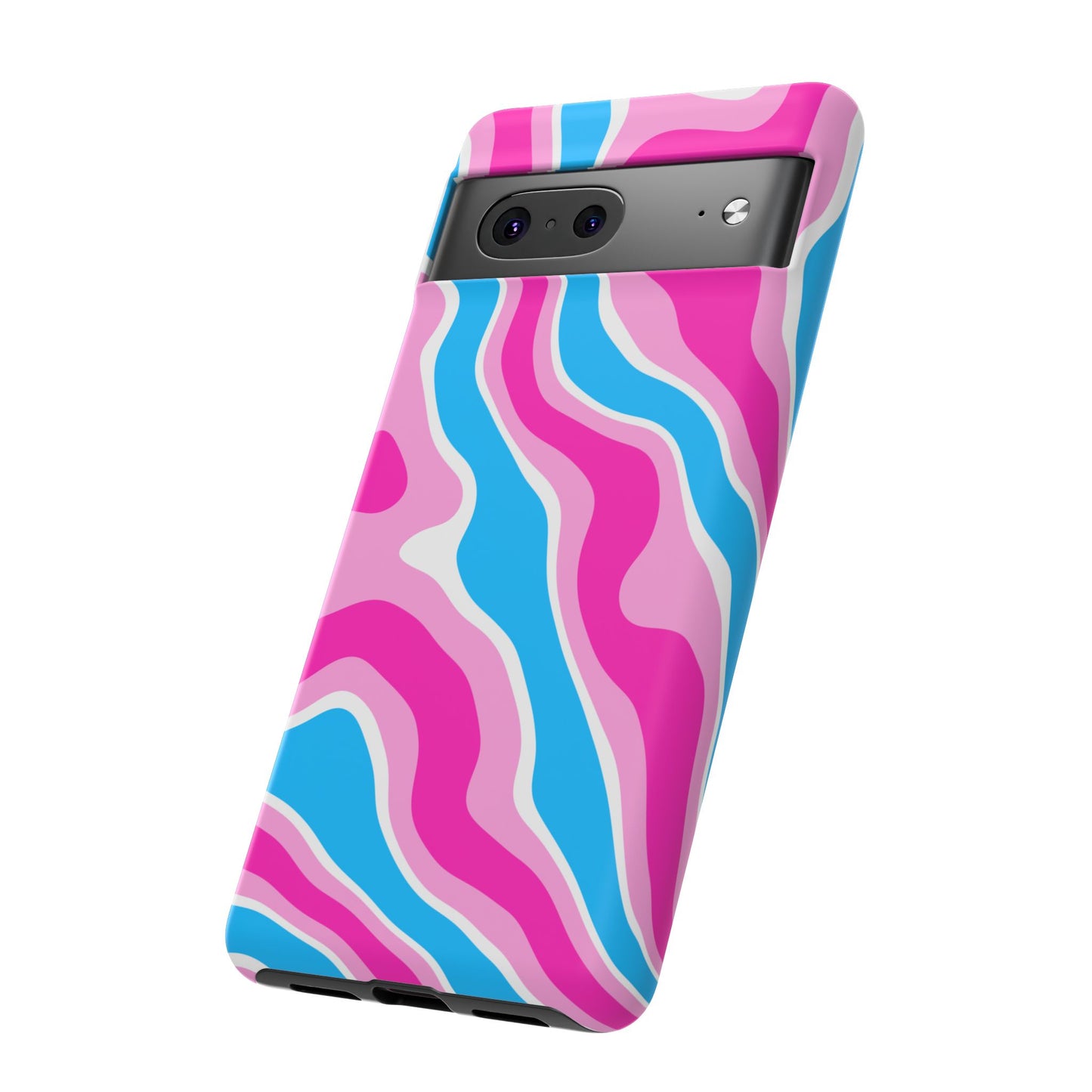 Candy Aqua Wave Tough Phone Case