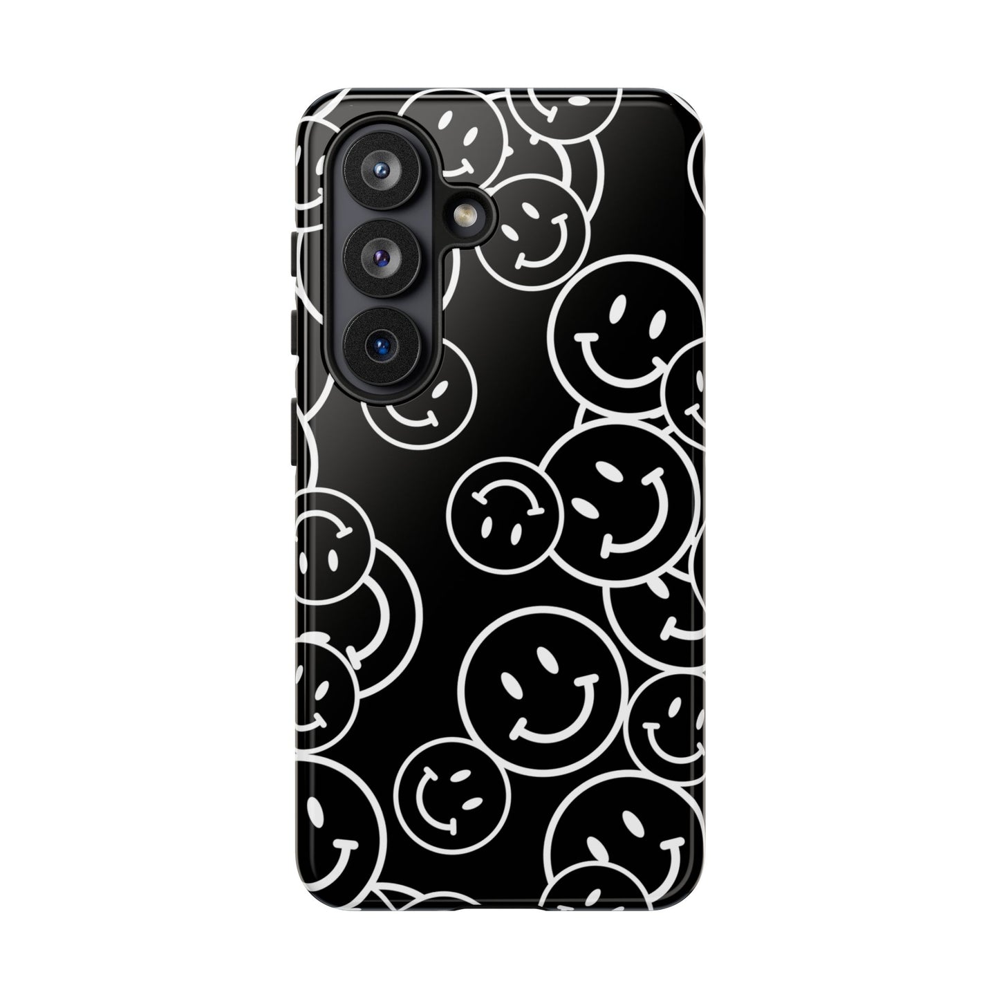 Happy Face Pattern Tough Phone Case
