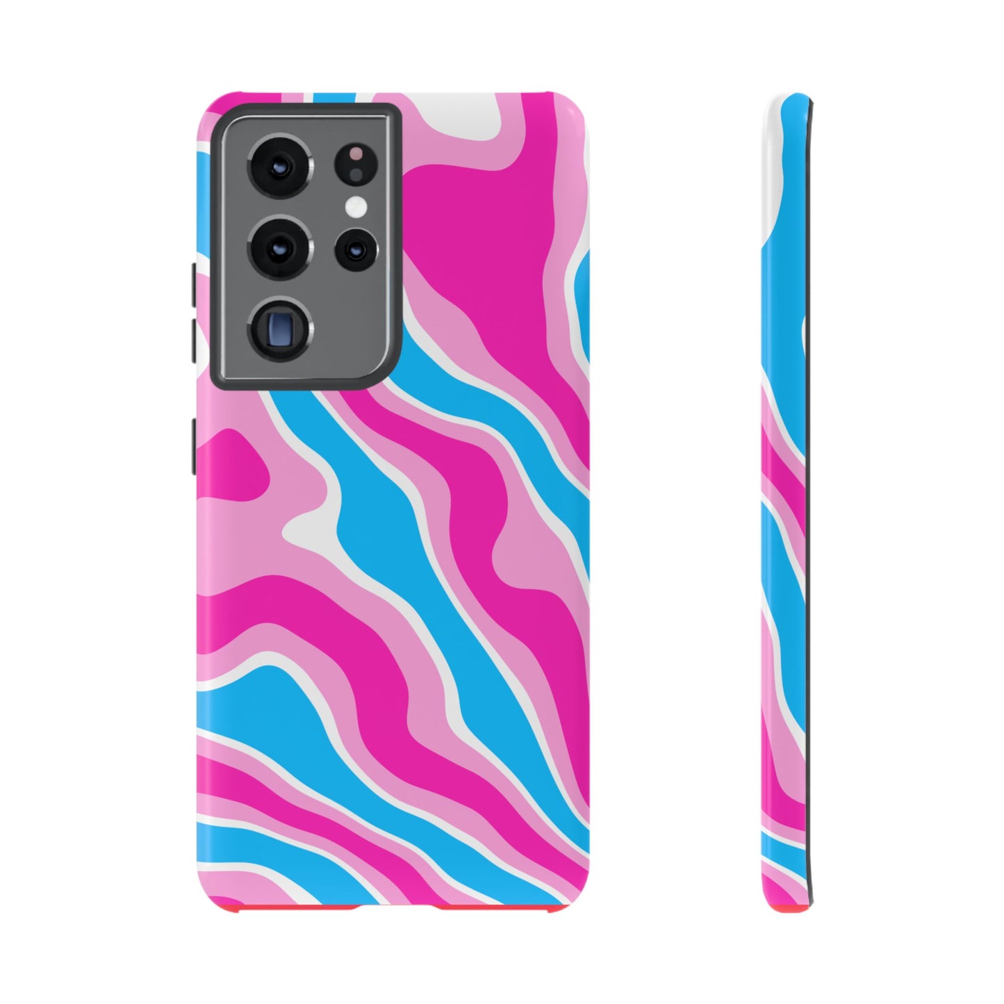 Candy Aqua Wave Tough Phone Case
