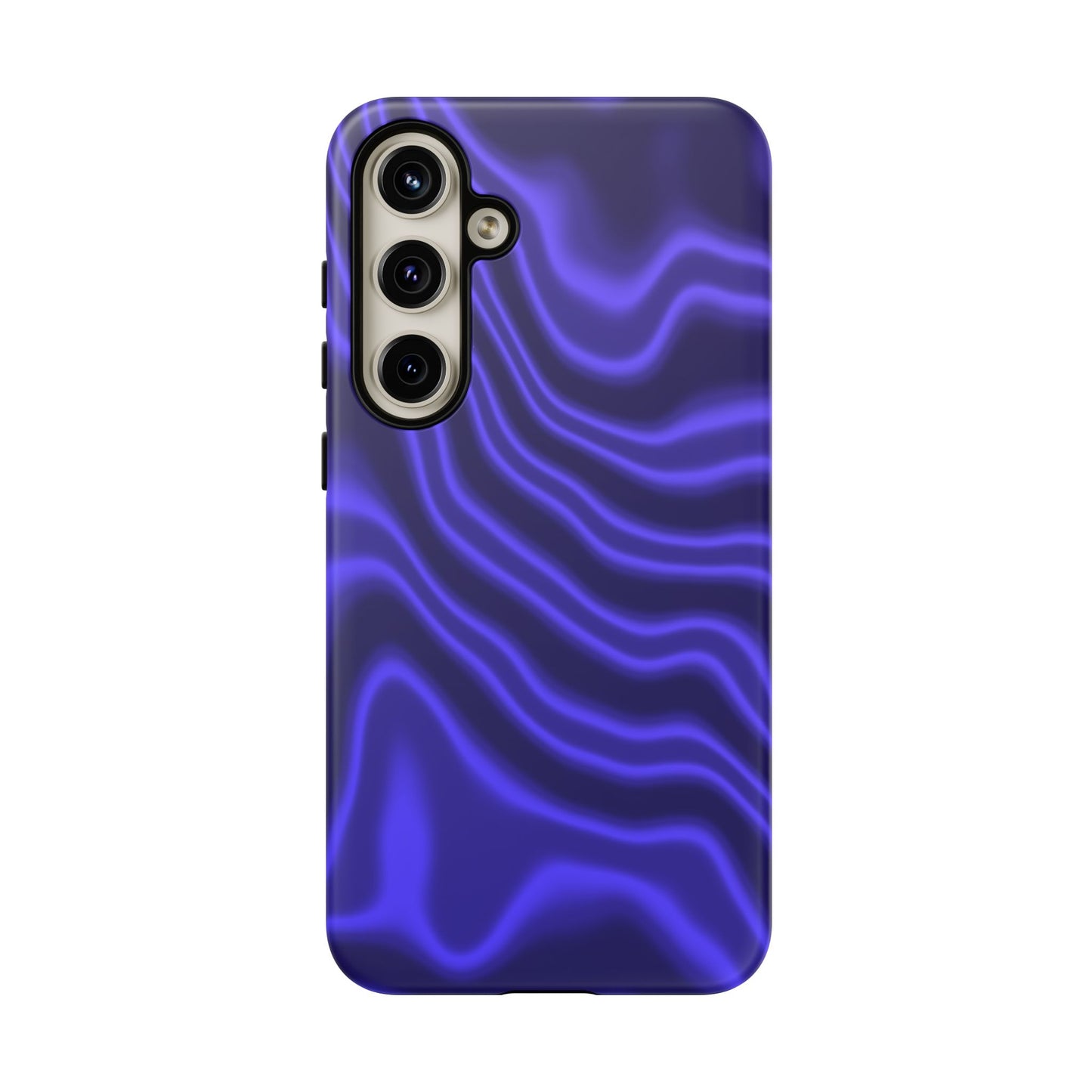 Neon Purple Flow Tough Phone Case