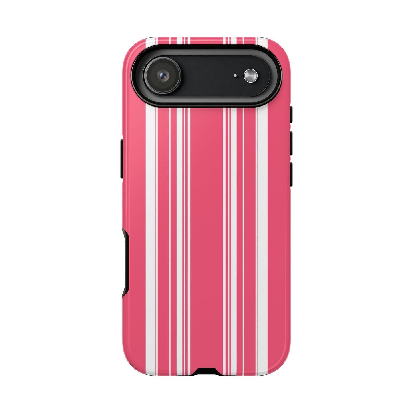 Pink Prep Stripe Tough Phone Case