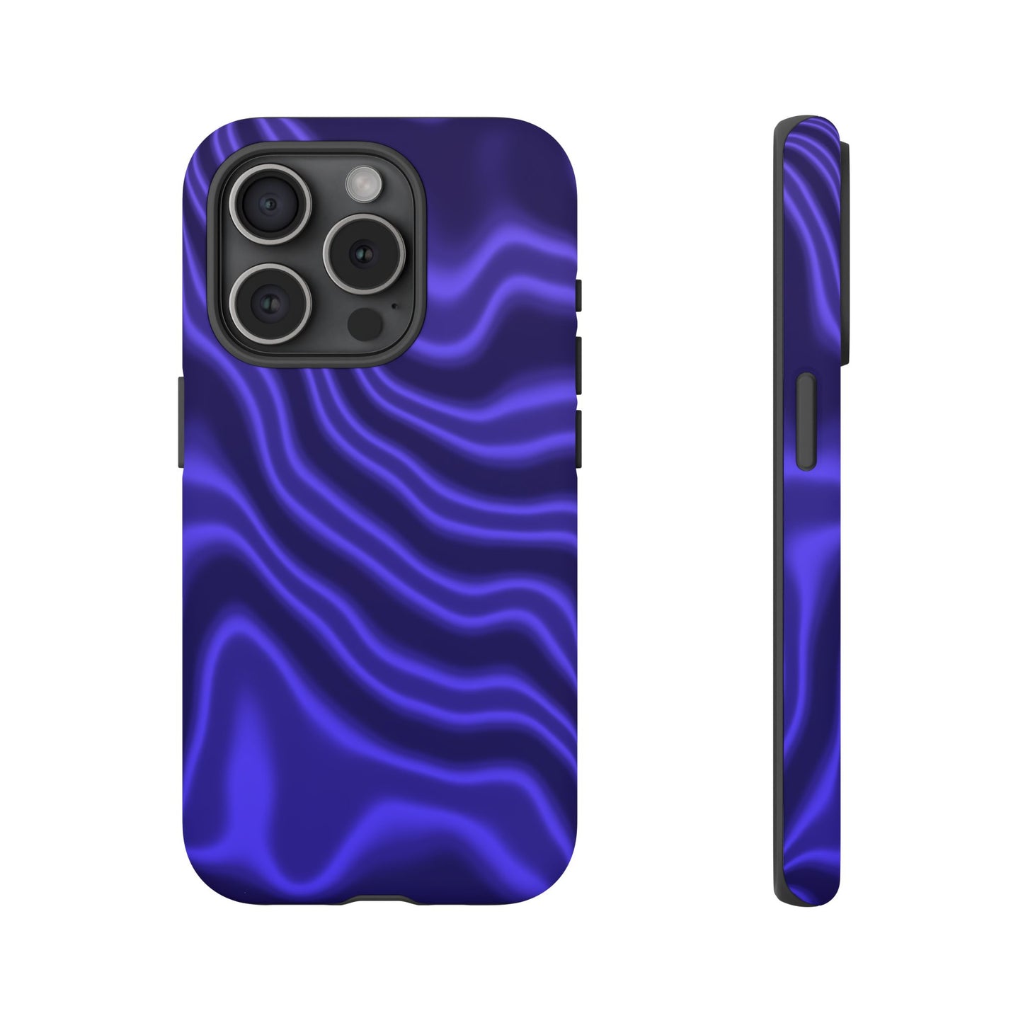 Neon Purple Flow Tough Phone Case