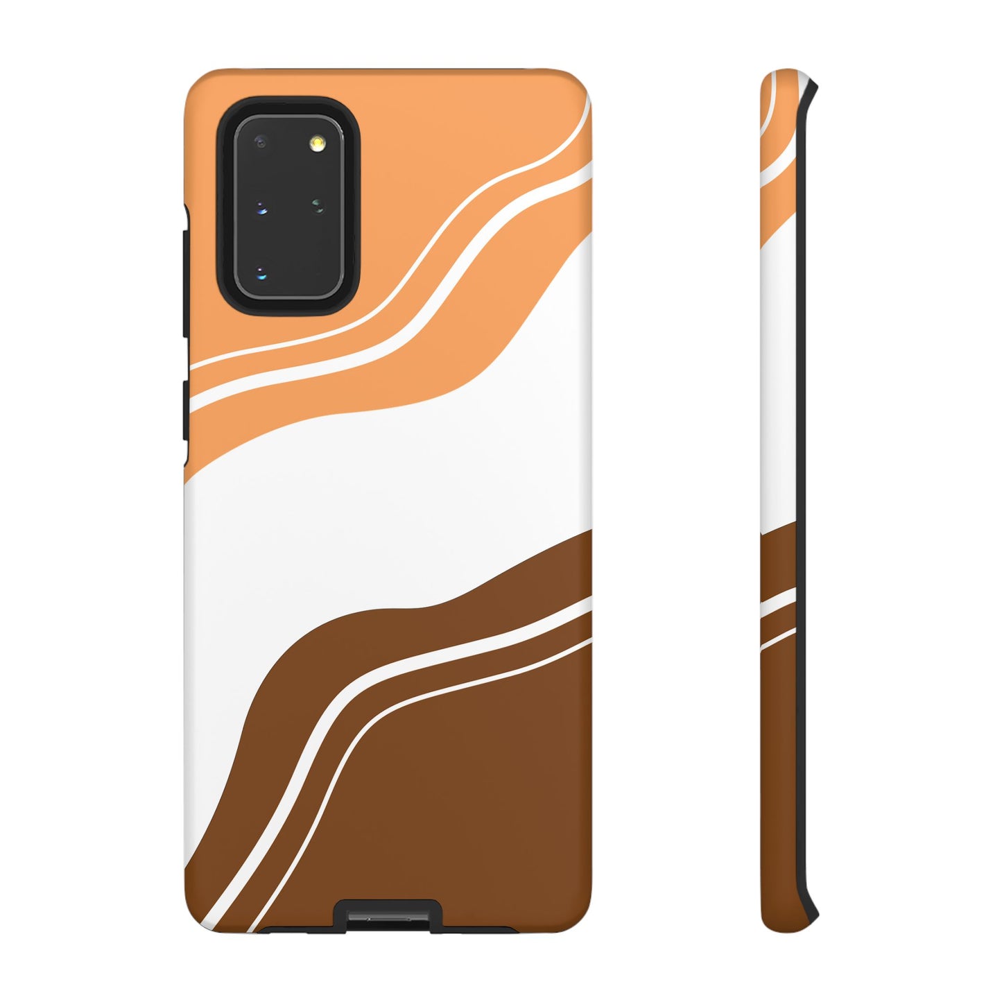 Caramel Cream Wave Tough Phone Case