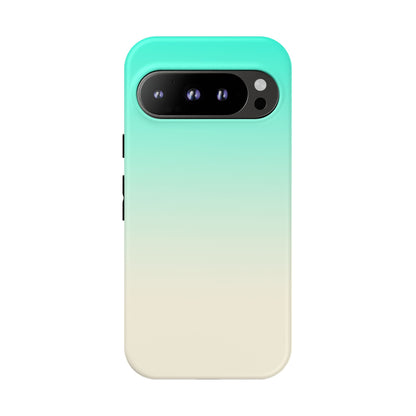 Aqua Cream Gradient Tough Phone Case