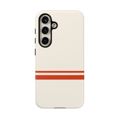 Vintage Sport Stripe Tough Phone Case