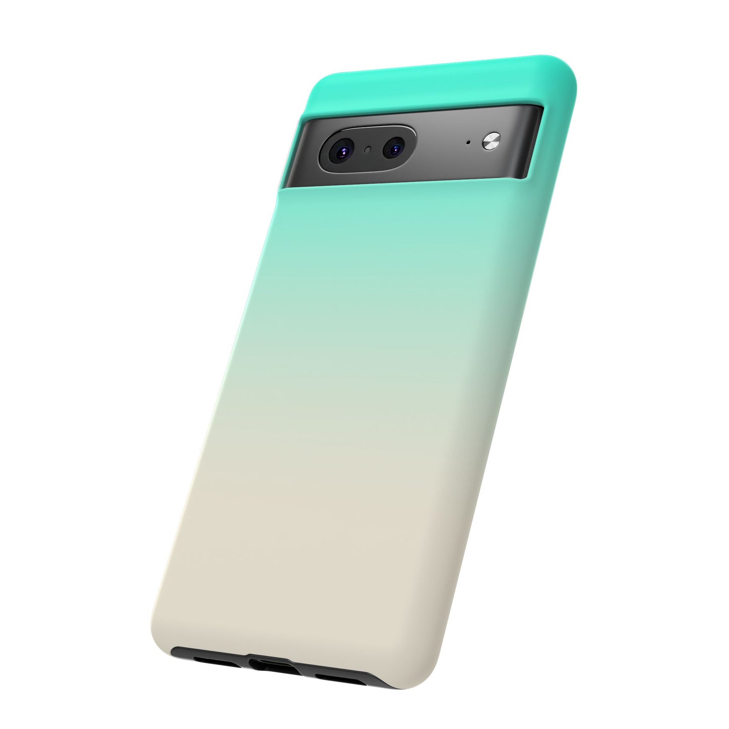 Aqua Cream Gradient Tough Phone Case