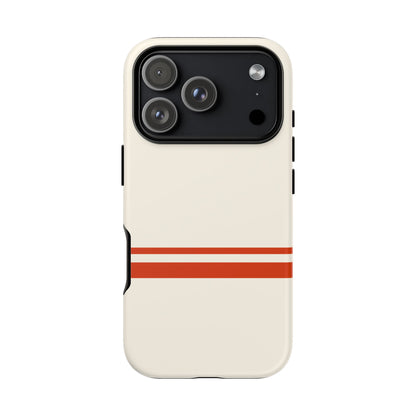 Vintage Sport Stripe Tough Phone Case
