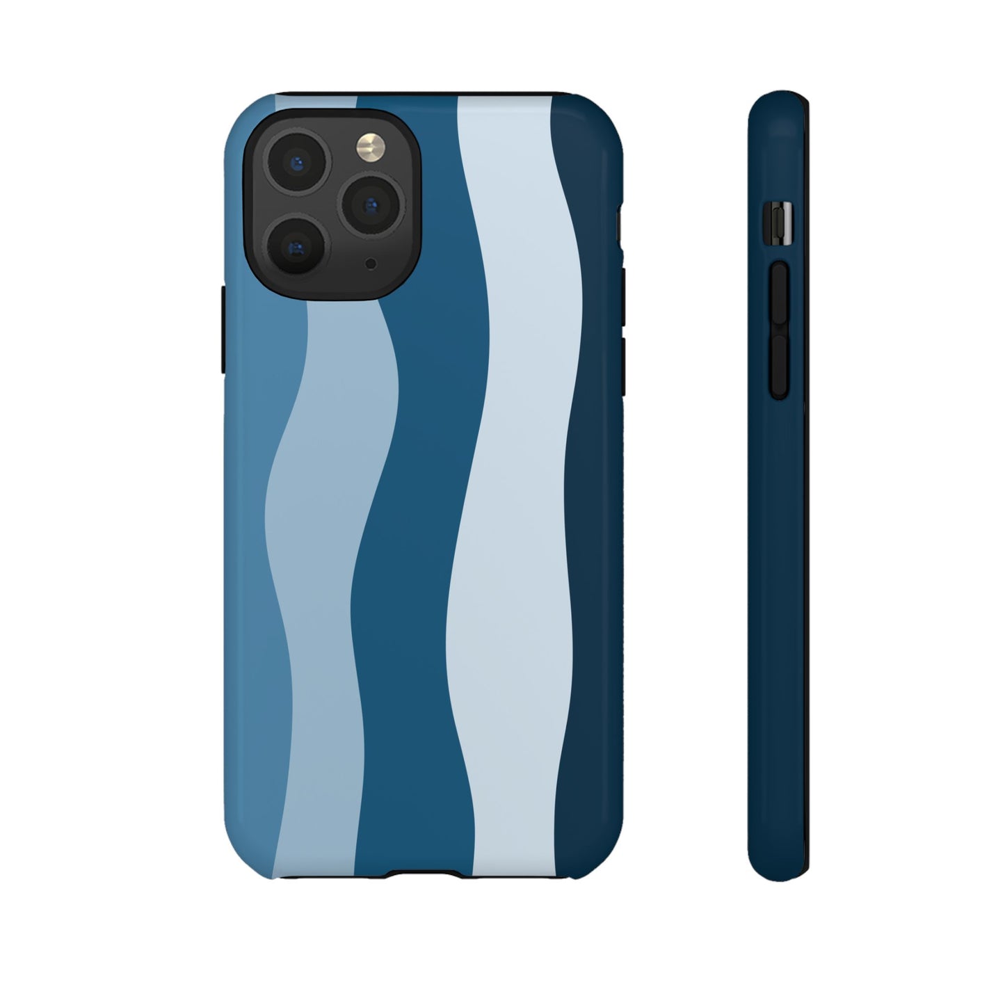Blue Tide Wave Tough Phone Case