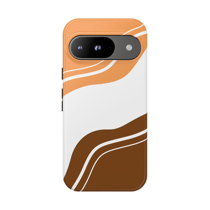Caramel Cream Wave Tough Phone Case