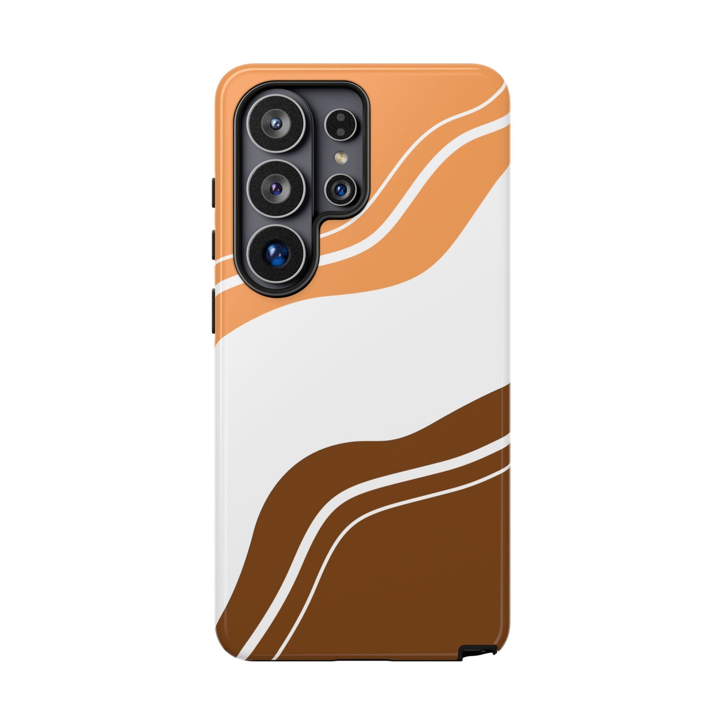 Caramel Cream Wave Tough Phone Case