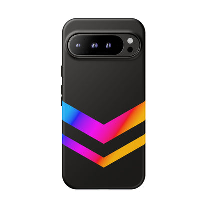 Neon V-Stripe Tough Phone Case