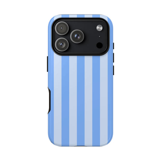 Blue Stripe Tough Phone Case