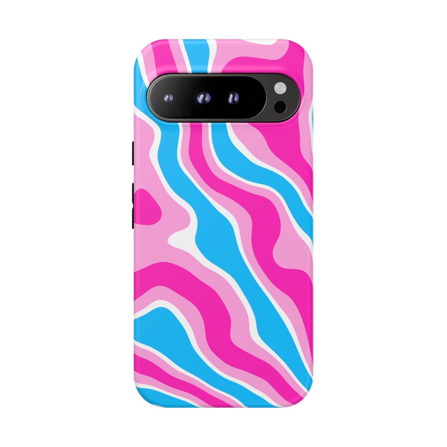 Candy Aqua Wave Tough Phone Case