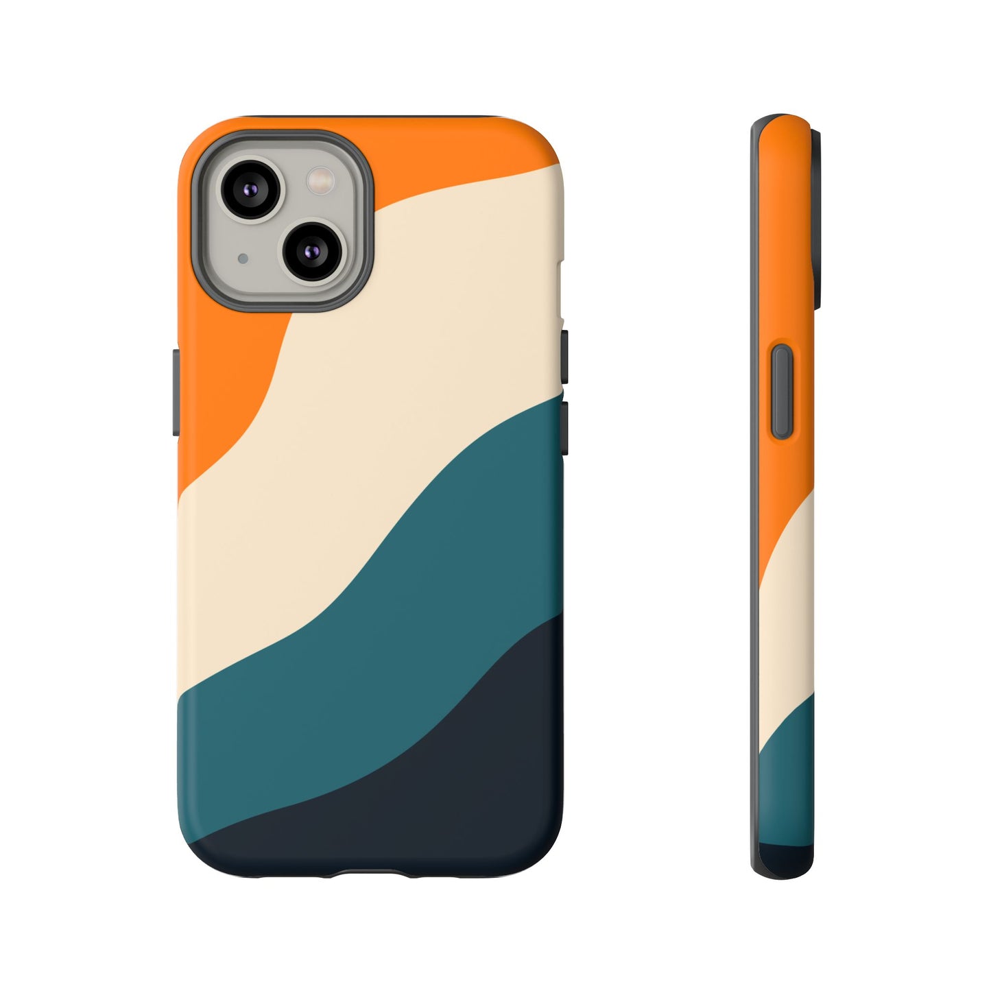 Blue Tide Wave Tough Phone Case