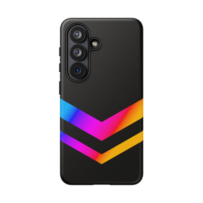 Neon V-Stripe Tough Phone Case