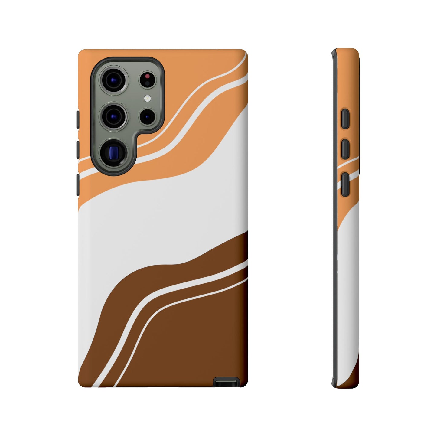 Caramel Cream Wave Tough Phone Case