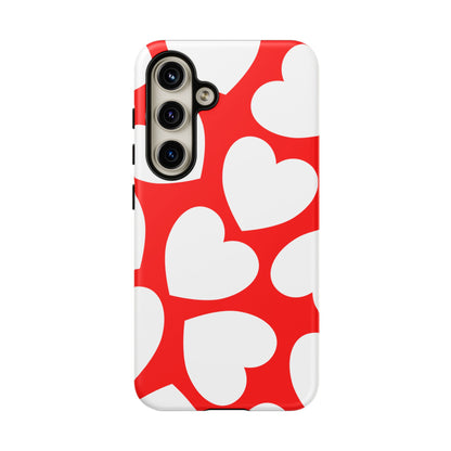 Love Pop Red Heart Tough Phone Case