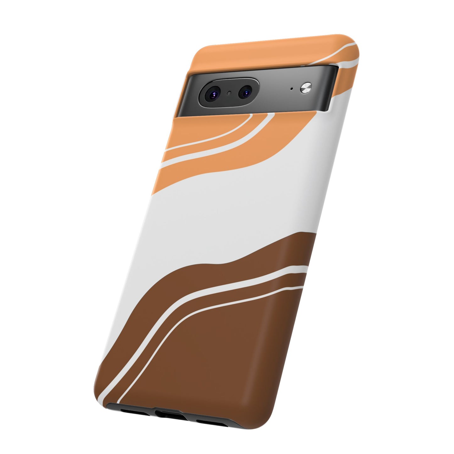 Caramel Cream Wave Tough Phone Case