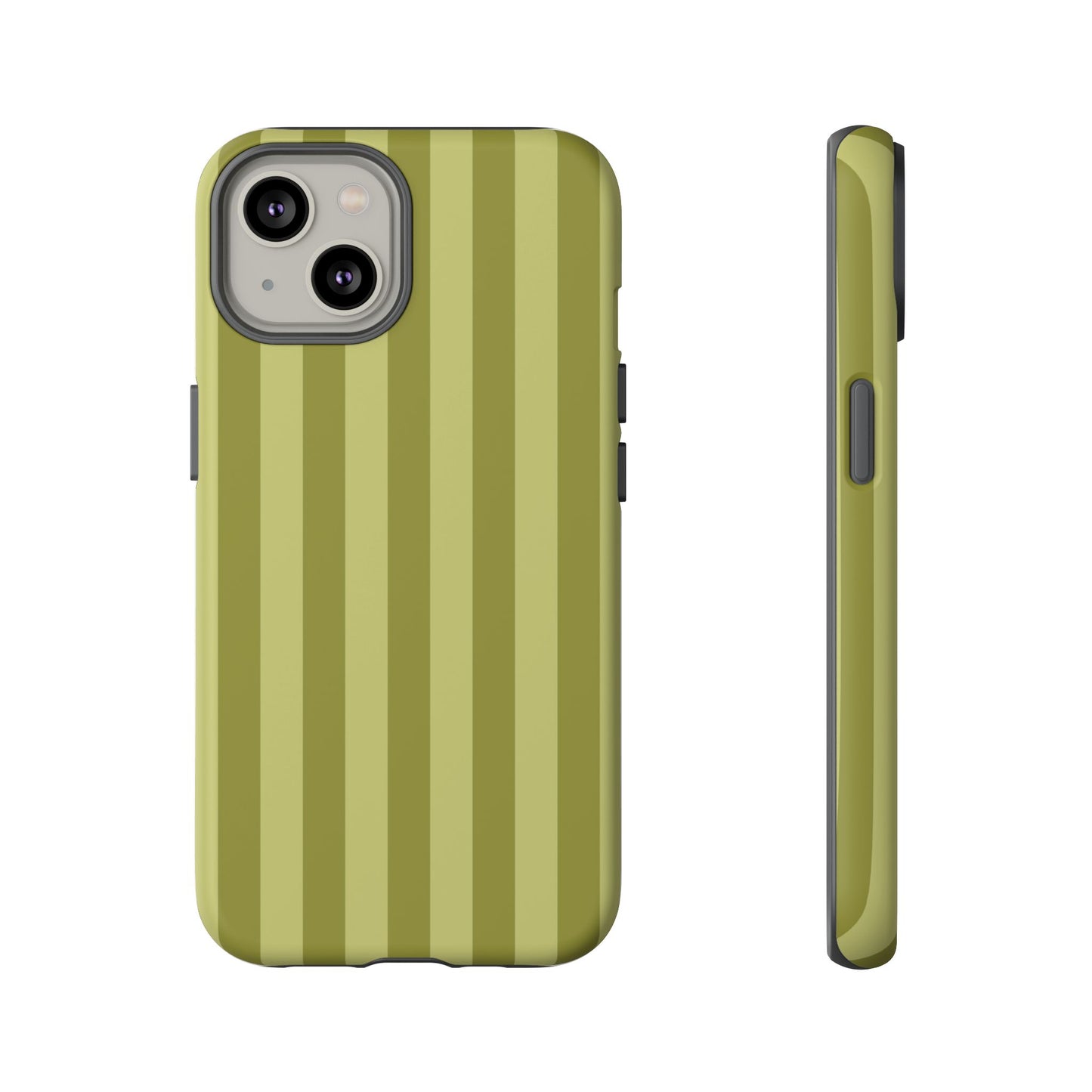 Olive Stripe Tough Phone Case