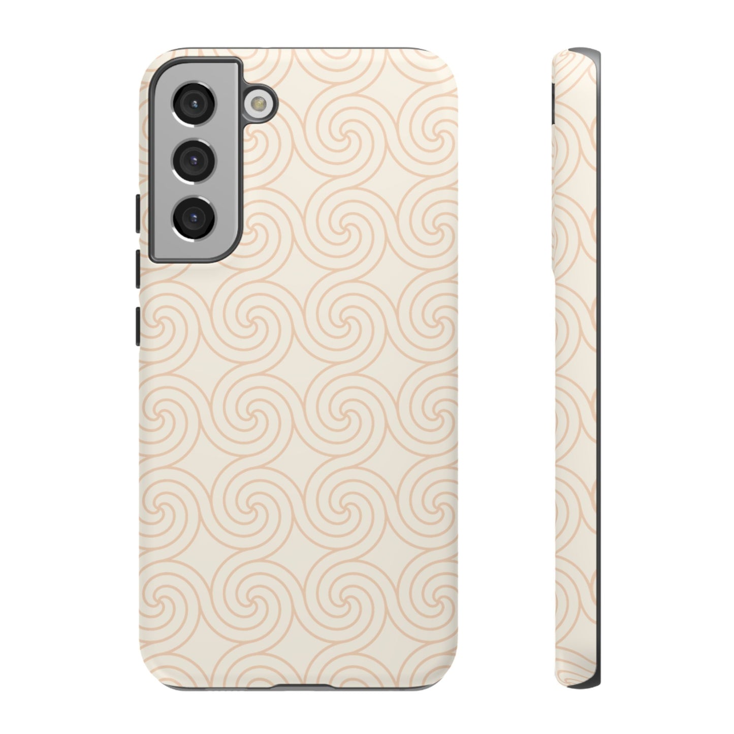 Soft Sand Spiral Tough Phone Case