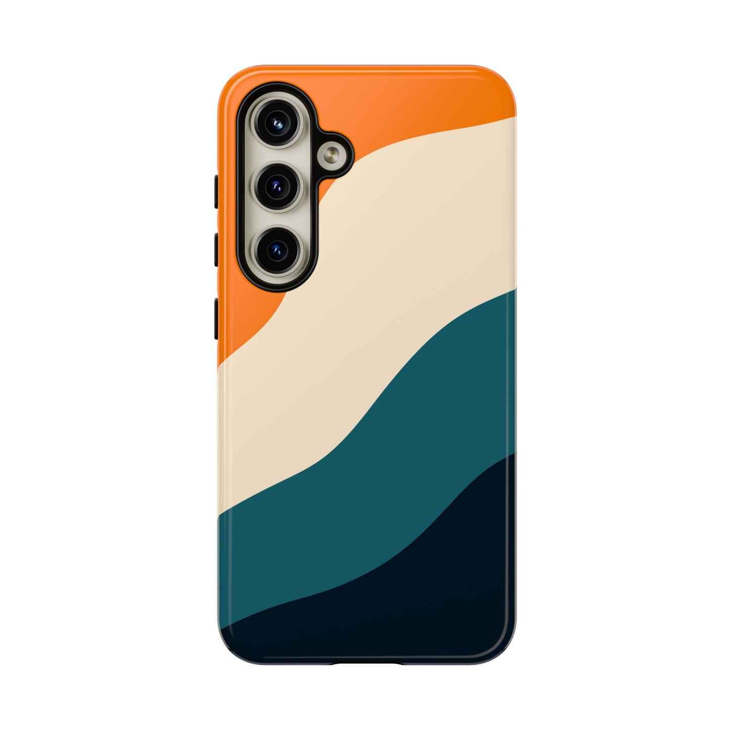 Blue Tide Wave Tough Phone Case